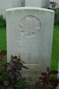 Canada Cemetery Tilloy Les Cambrai - Rice, W